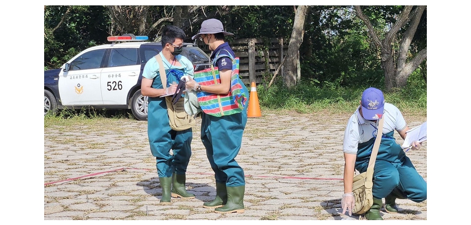 嘉義縣政府辦黑面琵鷺棲地巡護、救傷演練 候鳥安心來嘉度冬