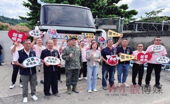 熱血沸騰 立委何欣純攜手234旅 軍民齊心捐血守護生命
