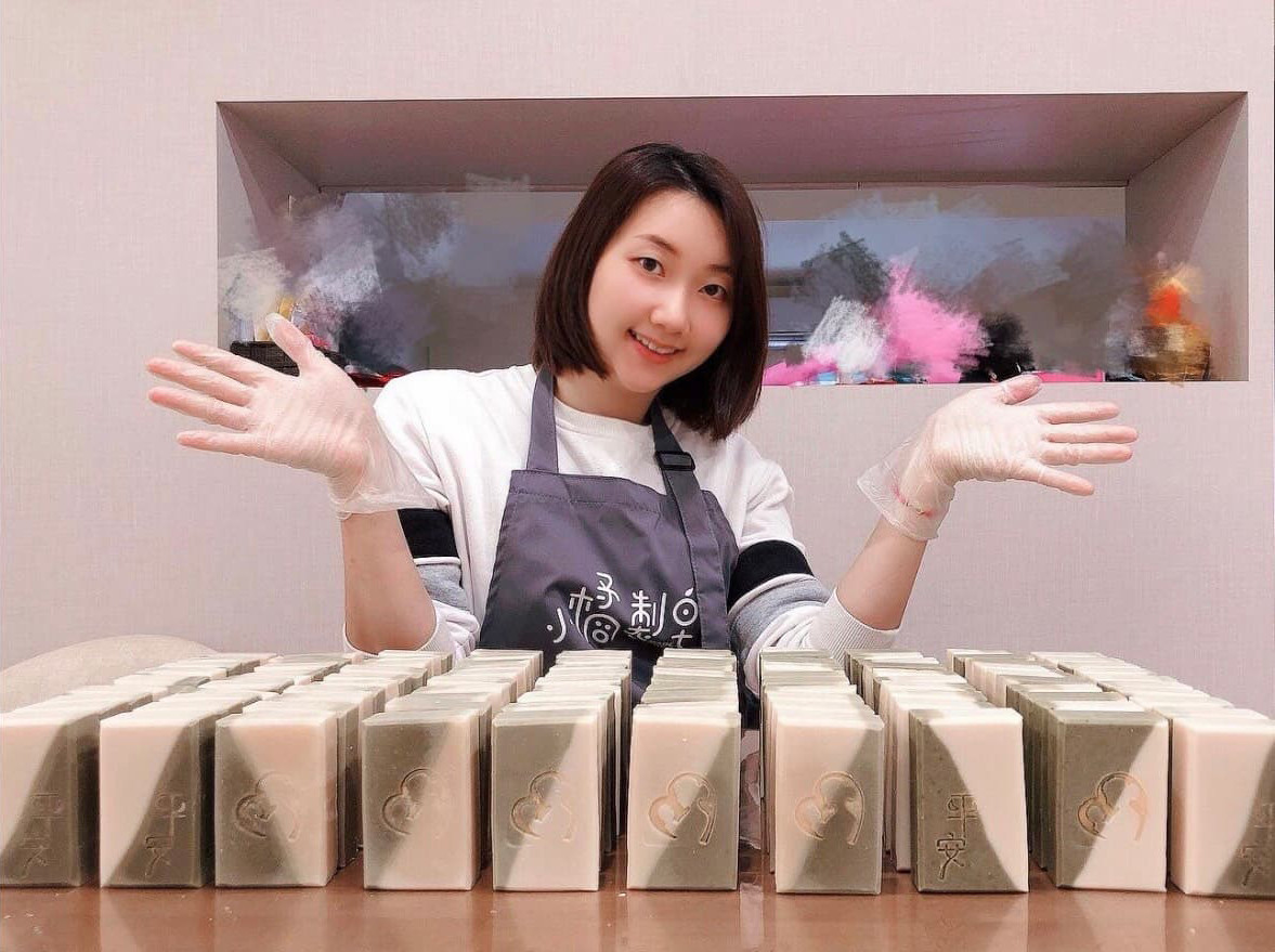小橘製皂創辦人李竹芸(小橘媽)。(圖/小橘製皂)