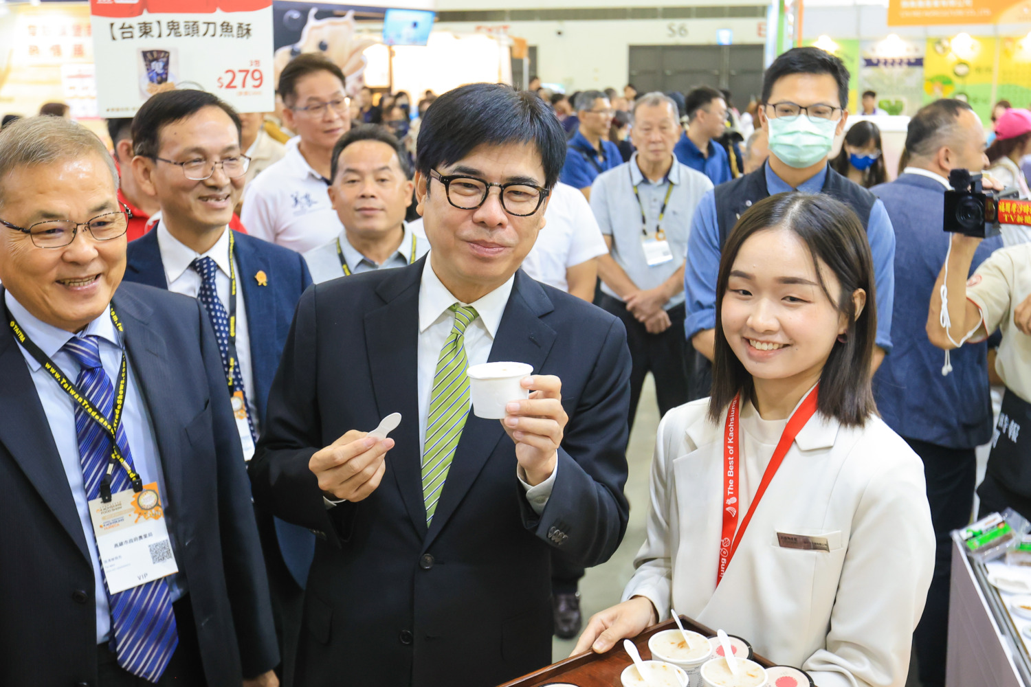 高雄食品展食尚美學饗宴！  陳其邁邀您一起品味高質感的高雄