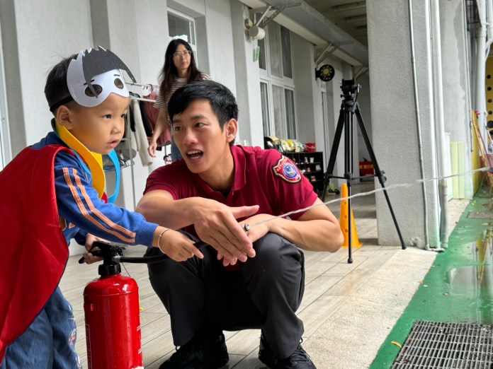 桃消三民分隊前進幼兒園 防災闖關結合萬聖節活動 22 S 133537827 0