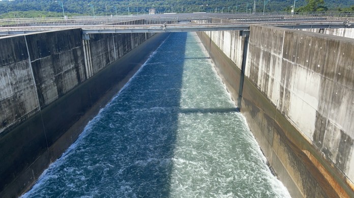 共伴效應帶來豪雨 石門水庫阿姆坪防淤隧道沖淤15萬立方公尺土砂 23 S 465682506