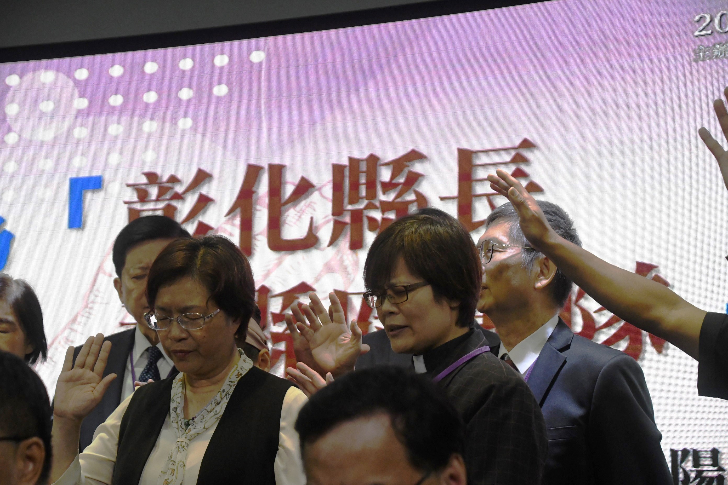 ▲「2024 彰化聯合祈禱餐會」在彰化市怡園會館舉行，由彰化眾教會及基督教文化交流協會共同舉辦。（彰化縣政府提供）