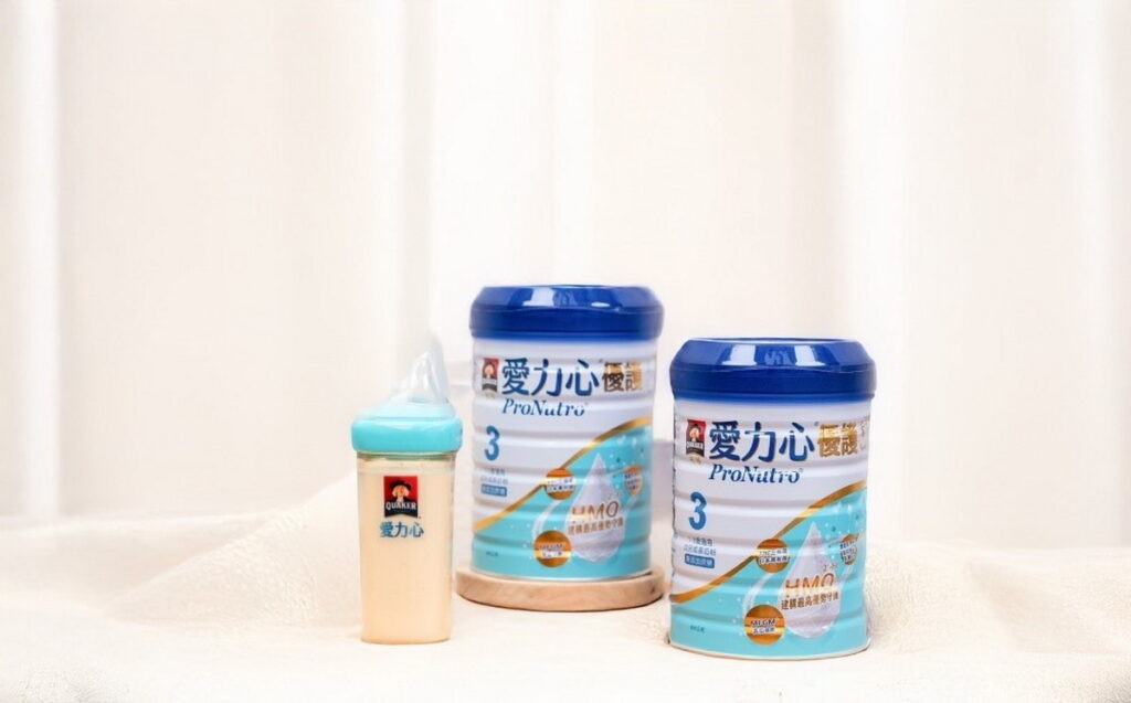 「桂格愛力心優護奶粉」每份含200mg母乳關鍵寡醣HMO 2’-FL,提供寶寶最高優勢守護力。