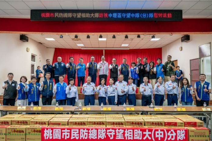 張善政至中壢守望相助中隊慰勤 肯定隊員付出 20 20241025223914608