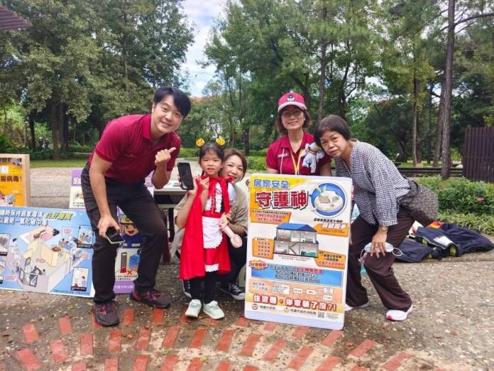 桃消大林分隊前進幼兒園萬聖節活動 為居家安全健檢 19 1037090 0