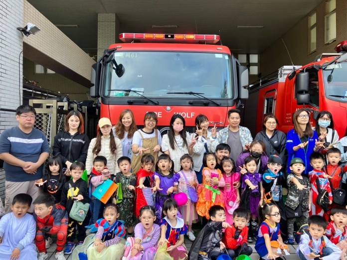 幼兒園提前過萬聖節 桃消富岡分隊宣導防火知識 19 S 112296257 0 0