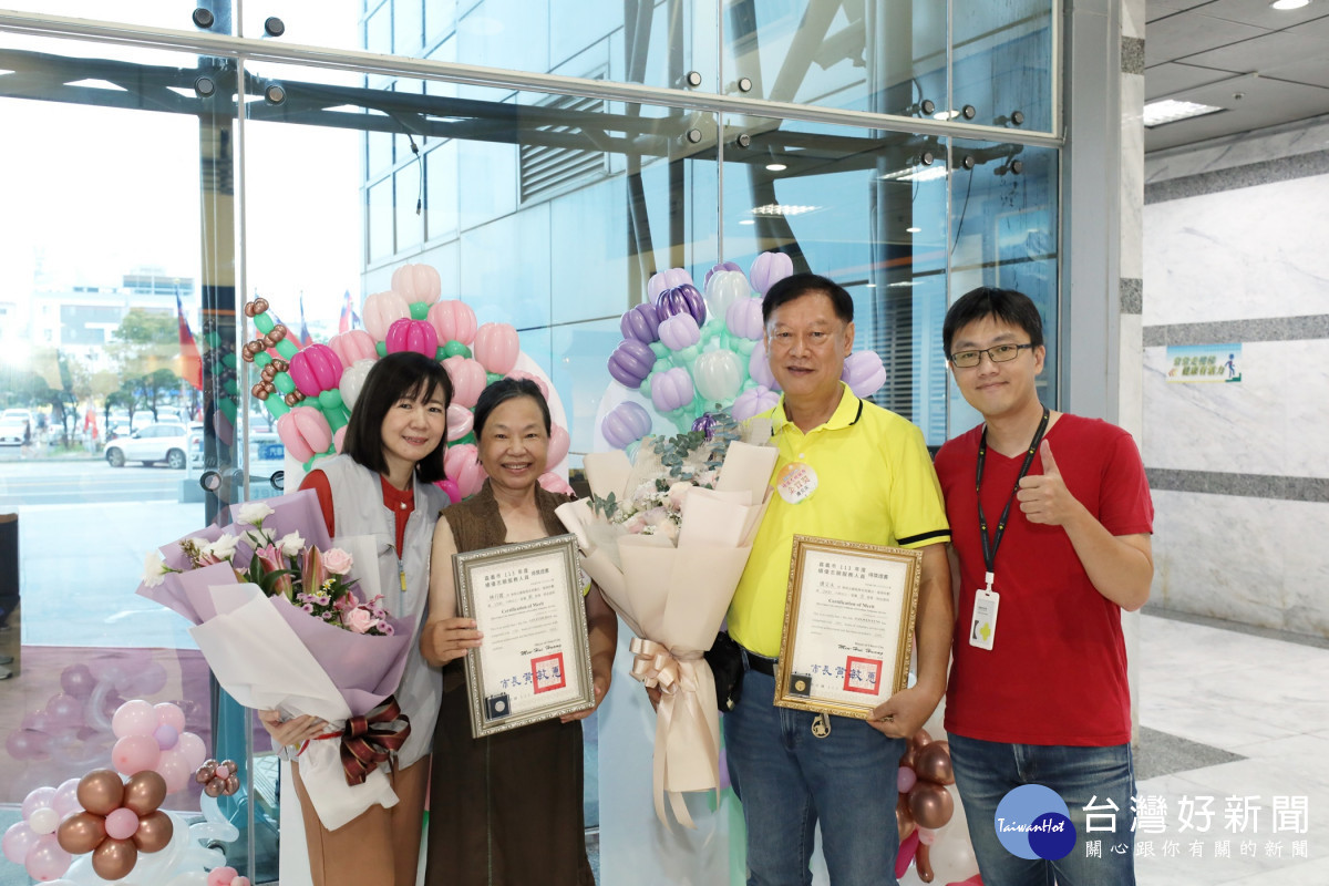 觀光新聞處志工合影/嘉義市府提供