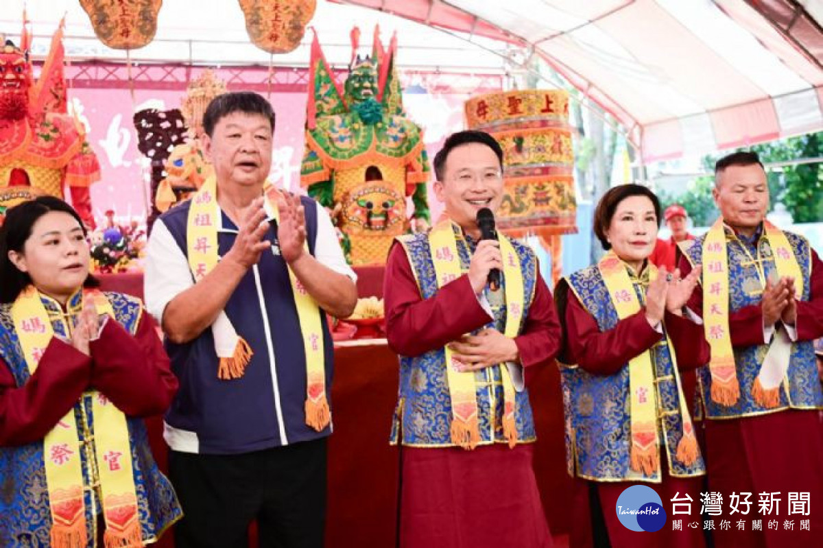 蘇副市長致詞。<br /><br />