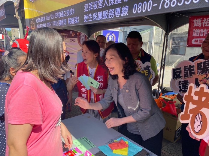 桃檢結合媽祖昇天祭宣導 提升民眾識詐、識毒能力 20 S 116973607