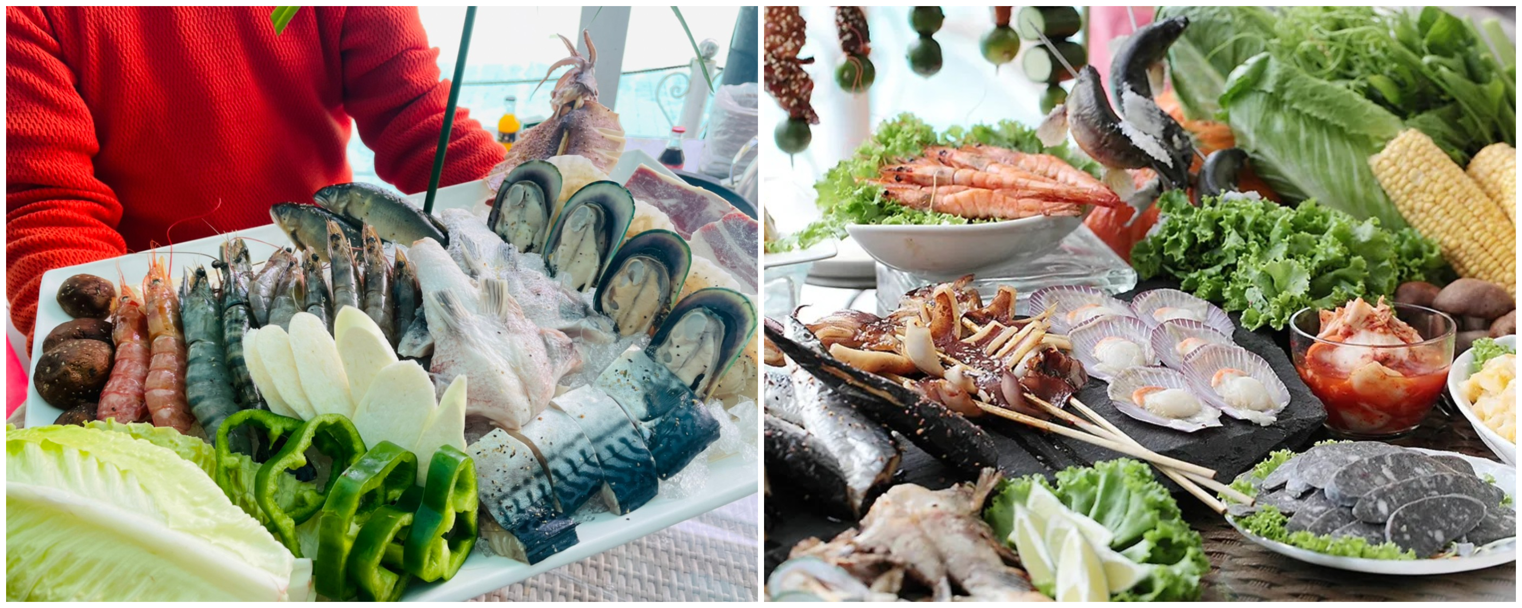 台北-青青食尚花園會館-南洋燒烤BBQ海陸雙享