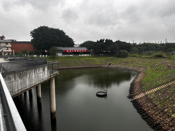 康芮颱風來勢洶洶 桃園水務局:今日下午開放登記領砂包 19 14A滯洪池預先放水 0