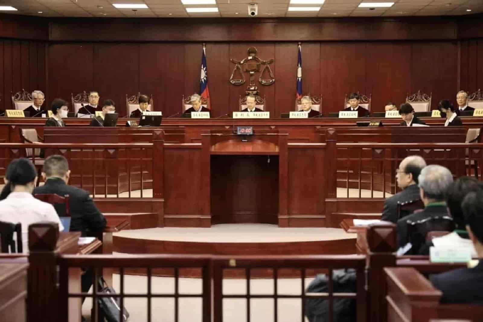 憲法法庭針對國會改革法案判決多數條文違憲,引發藍白猛批,TPOC揭最新大法官聲量和好感度,表現並不優。資料照片/林啟弘攝