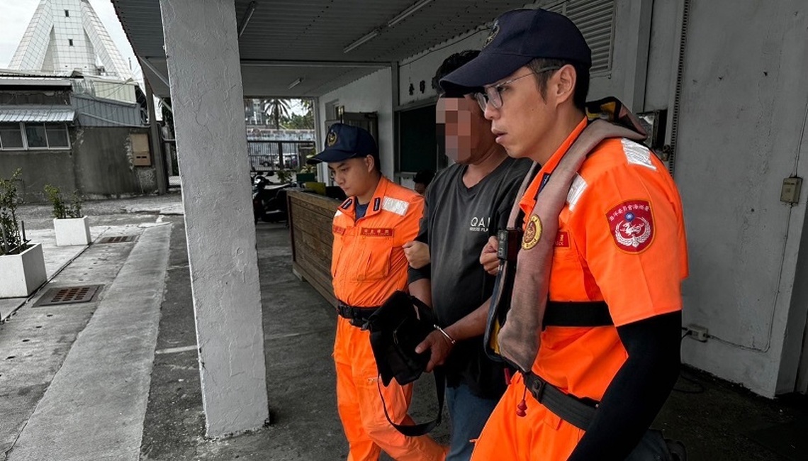 通緝犯欲搭船出海 海巡人員逮捕歸案