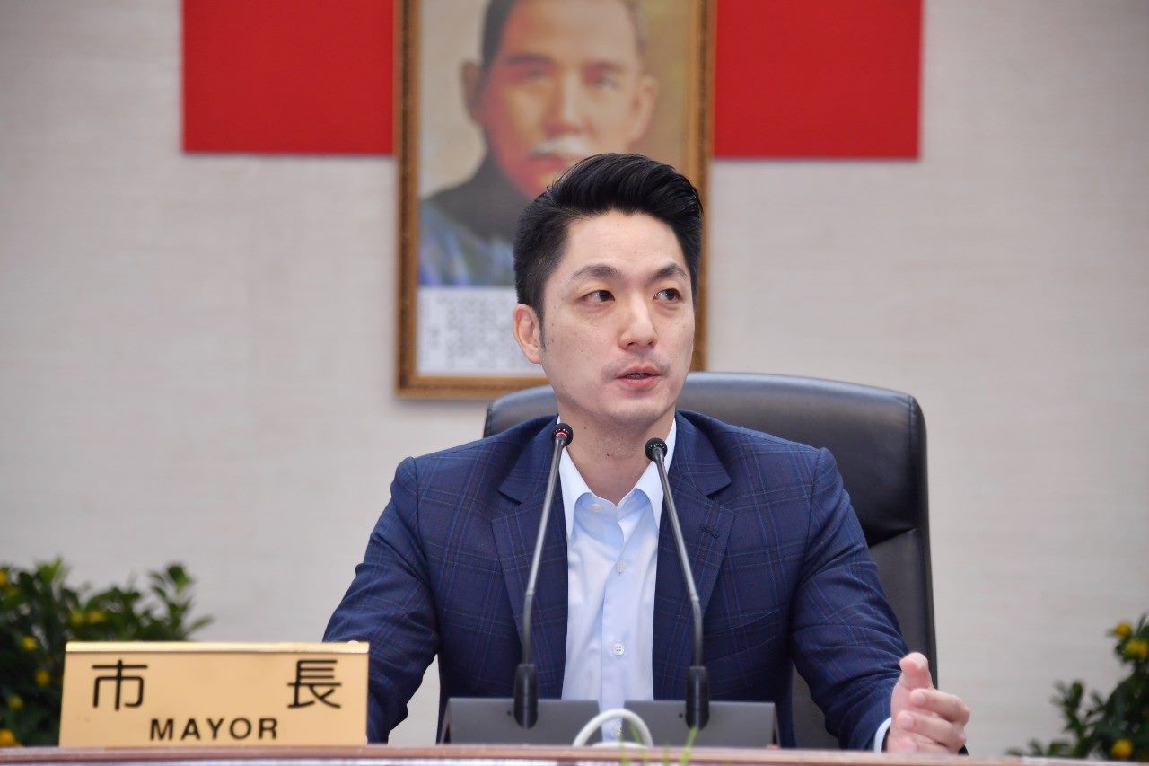 中颱康芮來勢洶洶 蔣萬安市政會議要求加強防颱整備 中颱康芮來勢洶洶 蔣萬安市政會議要求加強防颱整備