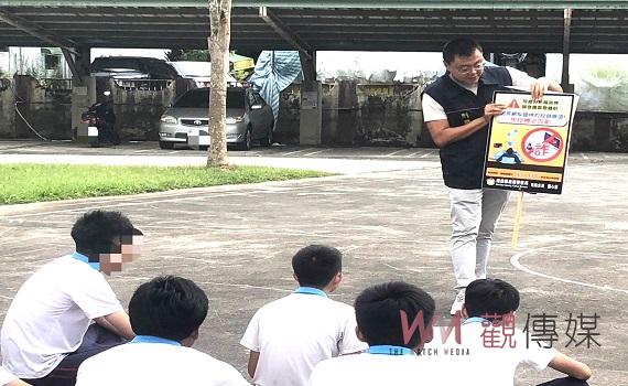 提升師生的反詐騙! 集集分局犯罪預防宣導進軍校園