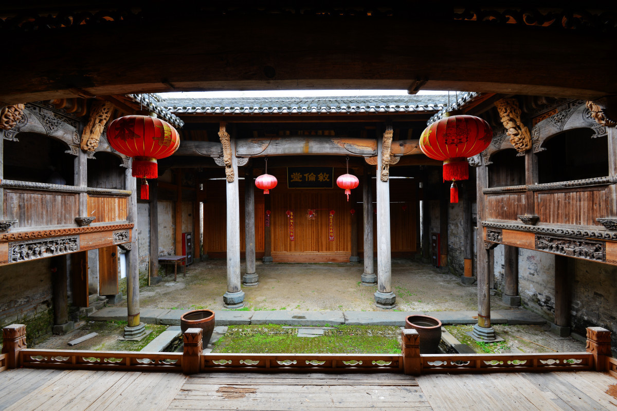 圖1:徽派建築