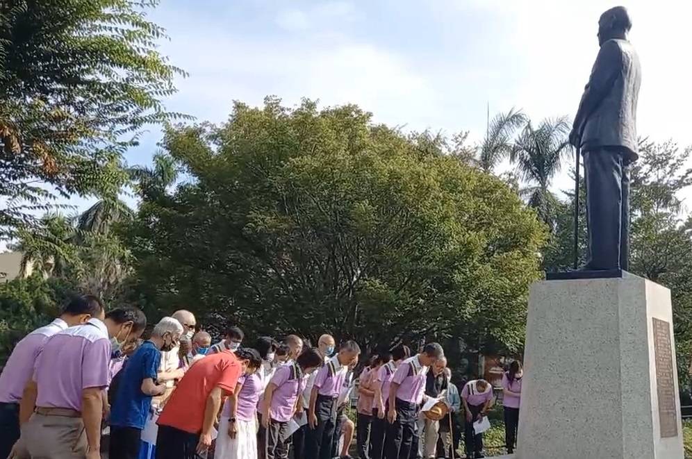 ▲彰化榮家舉行「輔導會成立70週年暨第46屆榮民節」表揚活動,感念榮民前輩一生對國家無私奉獻。(記者張溎壕攝)