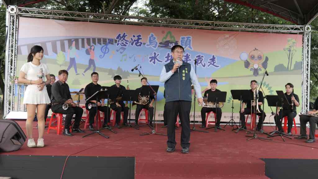 ▲台南市長黃偉哲表示，健走活動不僅能強化市民的運動習慣，還鼓勵大家多參與戶外活動，透過運動促進身心健康。（記者林明佑翻攝）