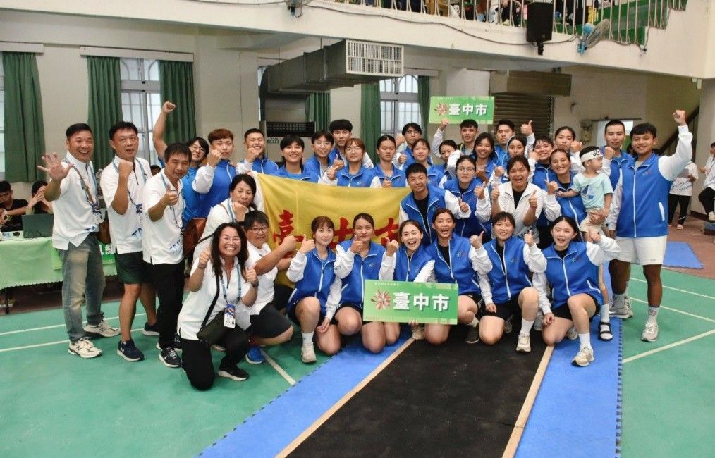 ▲台中市拔河隊金牌數及積分勇奪全國第一。（記者廖妙茜翻攝）