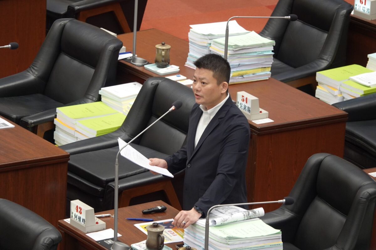 副議長曾俊傑促「加1補1」政策落實颱風出勤保障