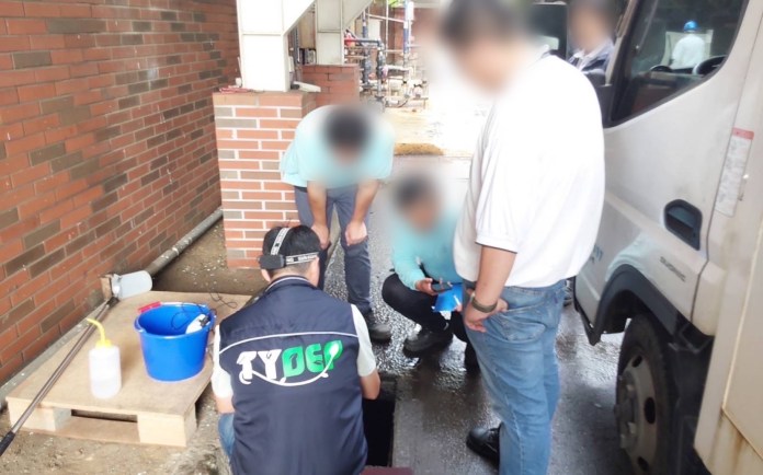 桃園環保局AI監測站立大功 揪出業者鹼性污水流進樹林溪 20 S 34119705 0