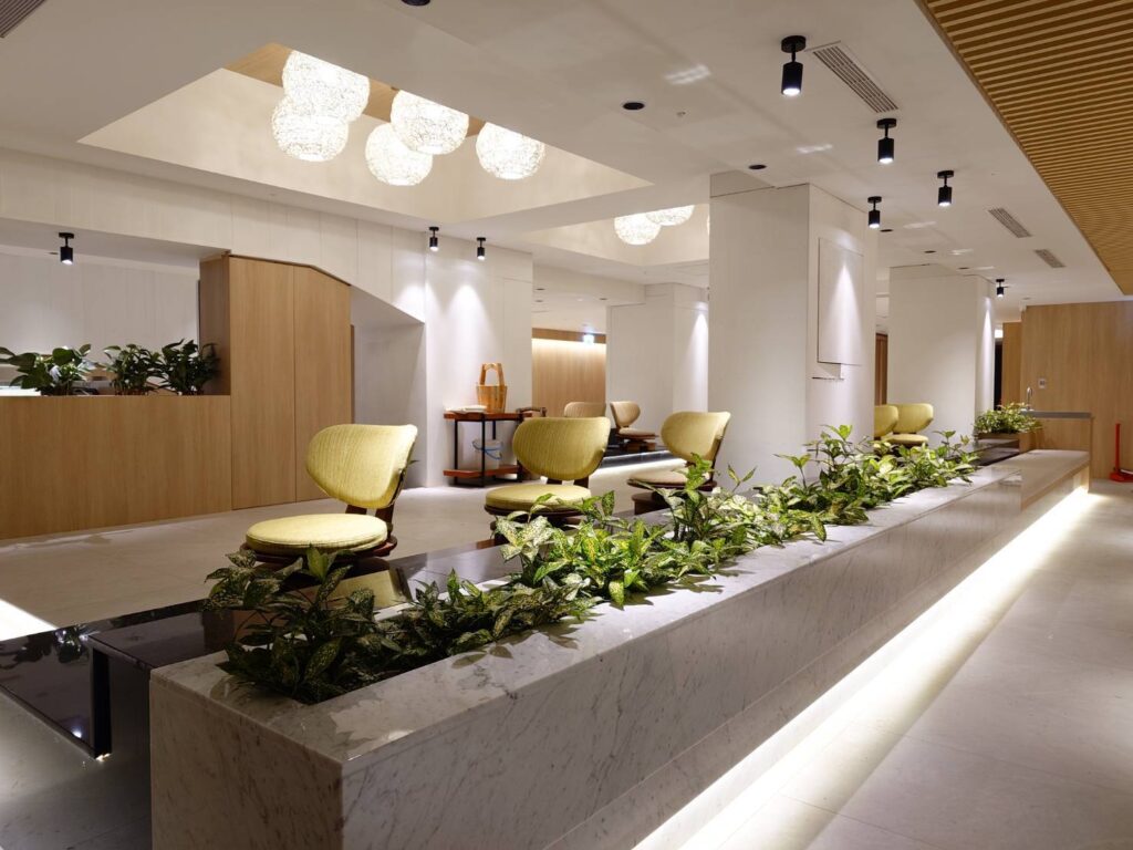 6星集massage優雅時尚、人性化的室內設計,座位備有插座可供顧客使用