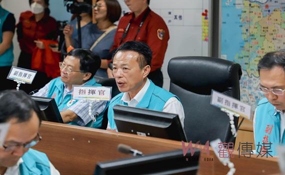 強颱康芮將襲台    嘉義縣災害應變中心二級開設