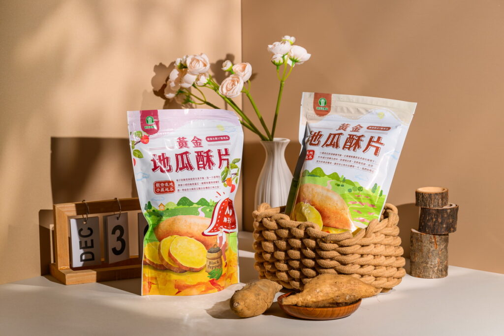 觀音區農會黃金地瓜酥片,保留甘藷甘甜香氣_