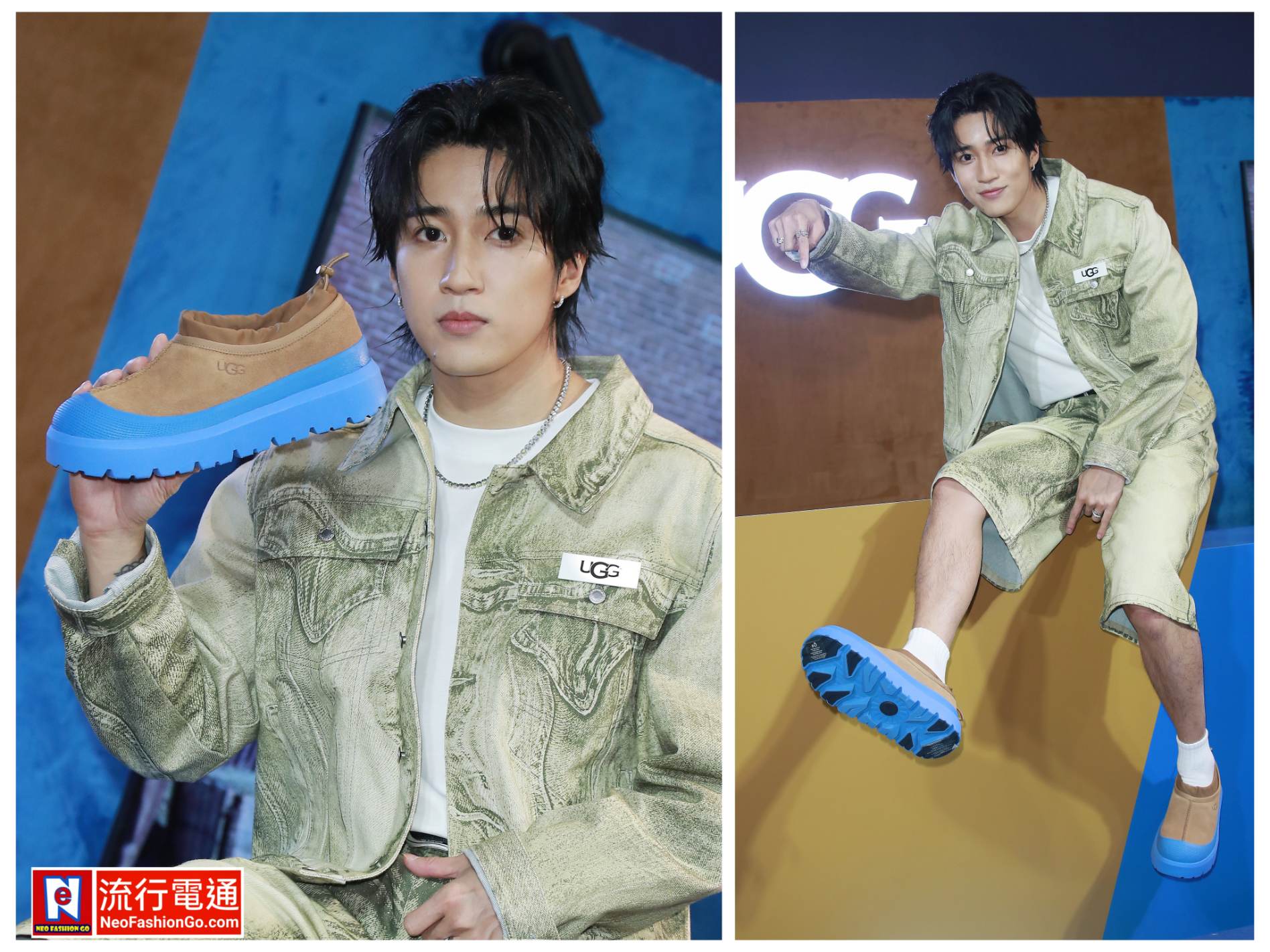 UGG一日店長婁峻碩帥軋偶像Post Malone！帥氣展示新靴、築夢踏實！