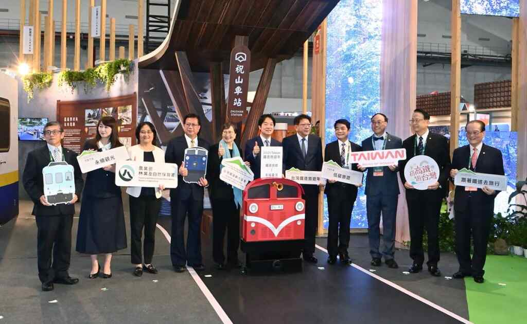 ▲總統賴清德邀請國人共襄盛舉，支持臺灣觀光產業，他期待藉由此次旅展的帶動，讓臺灣在國際觀光市場上更加蓬勃發展。（記者張玉泰攝）