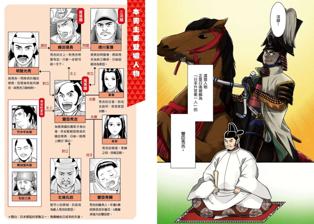 「本能寺之變」織田信長被明智光秀背叛而亡,豐臣秀吉隨即出兵討伐,並決定繼續織田信長的遺願,統一日本天下。