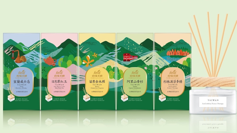 結合台灣特色景點與永續萃香科技 花仙子推台灣趣味系列新品 266 cnews124241101a07