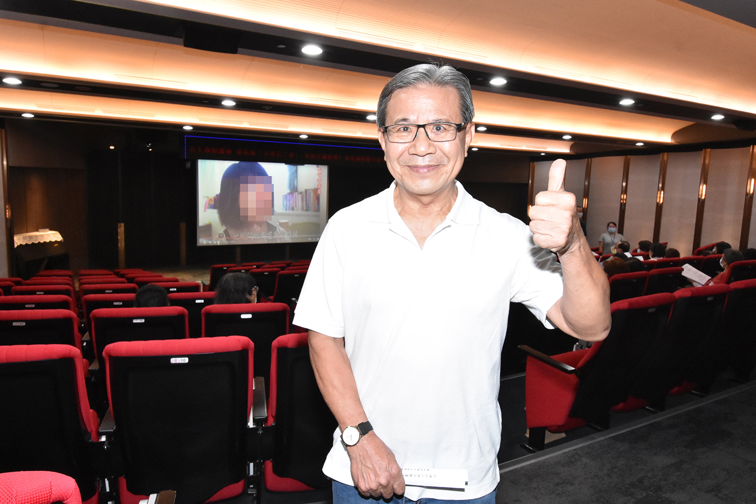 ▲鄭慶訓理事長表示，協會每年舉辦相當多元的活動，提供家屬互相鼓勵、學習的園地。（切膚之愛基金會 提供）