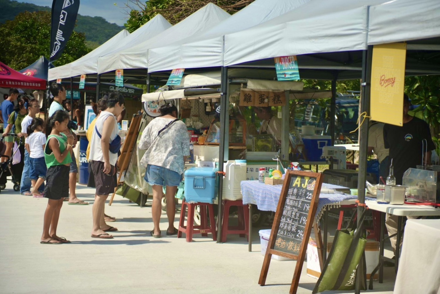 2024屏東滿州佳樂水ASC亞洲衝浪聯盟巡迴賽 還有豐富的在地風情海洋市集