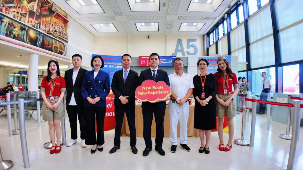 越捷泰國的版圖再度延伸至日本,成功開通最新航線