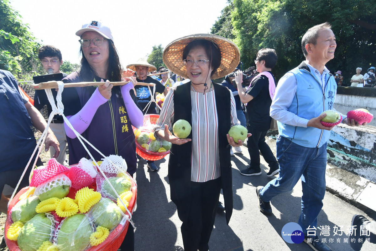 2024二水國際跑水節,首度陸上開跑。圖/記者鄧富珍攝