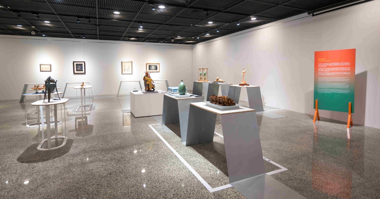 ▲「工藝遶境」展覽在國立彰化生活美學館開幕，「風采」展示彰化地區獨特的宗教文化及精湛的工藝技藝。（彰化生活美學館提供）