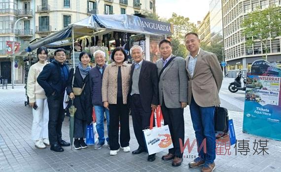 張麗善拜會巴塞隆納僑界　推動雲林發展與海外臺僑攜手共進