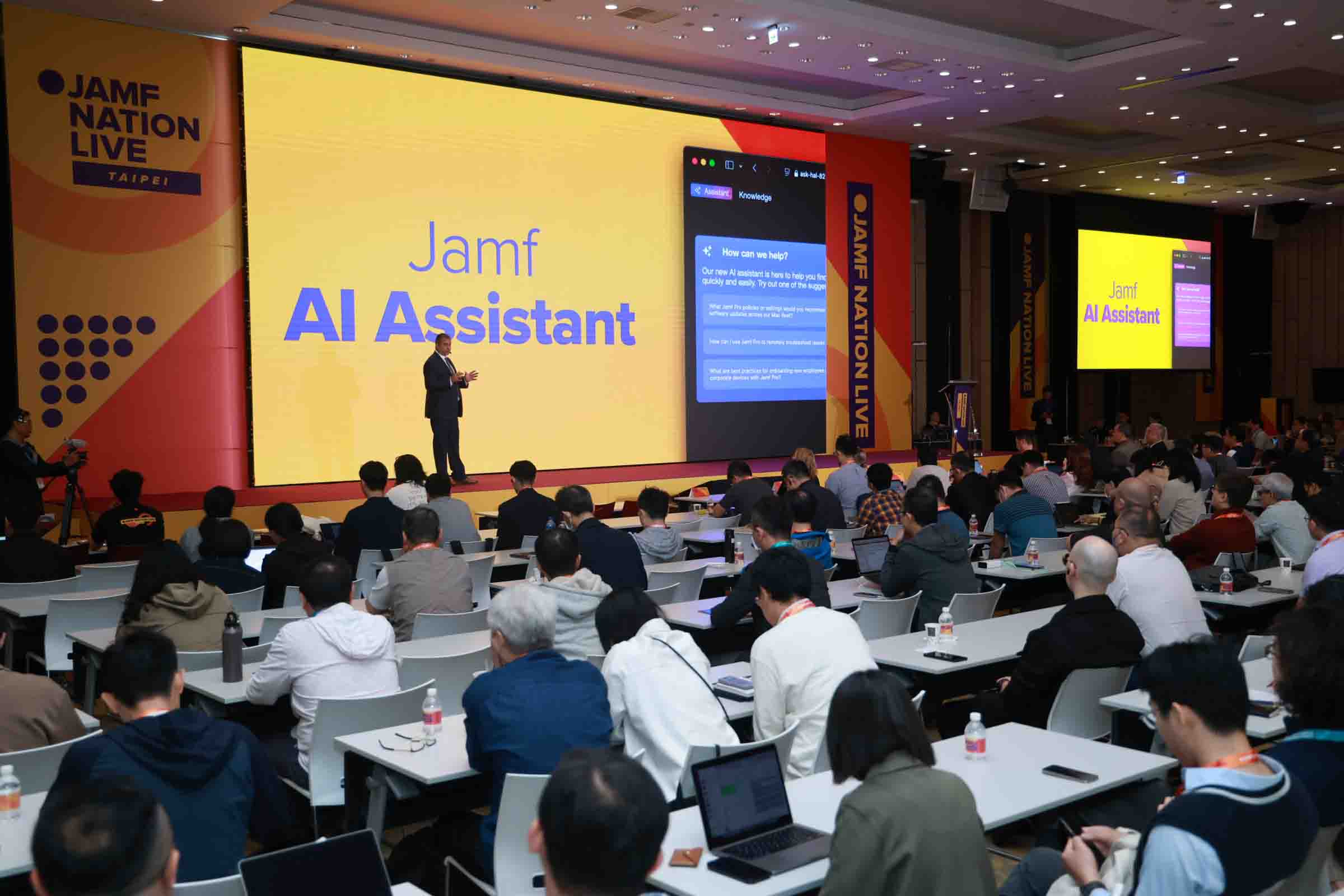 jamf 行動裝置管理與安全高峰會「jamf Nation Live 2024」台北站現場匯聚產官學界專家,共同探討最新資安趨勢