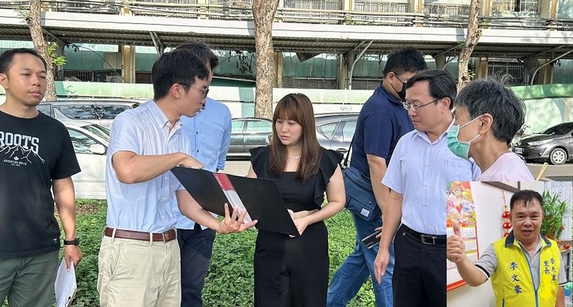 許采蓁議員、李文豪里長、民權派出所攜手解決居民噪音困擾