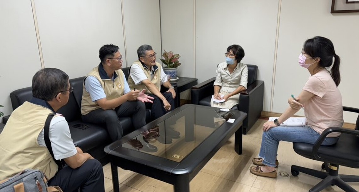高雄市榮服處拜會國產署南區 單身亡故榮民遺產處理再精進