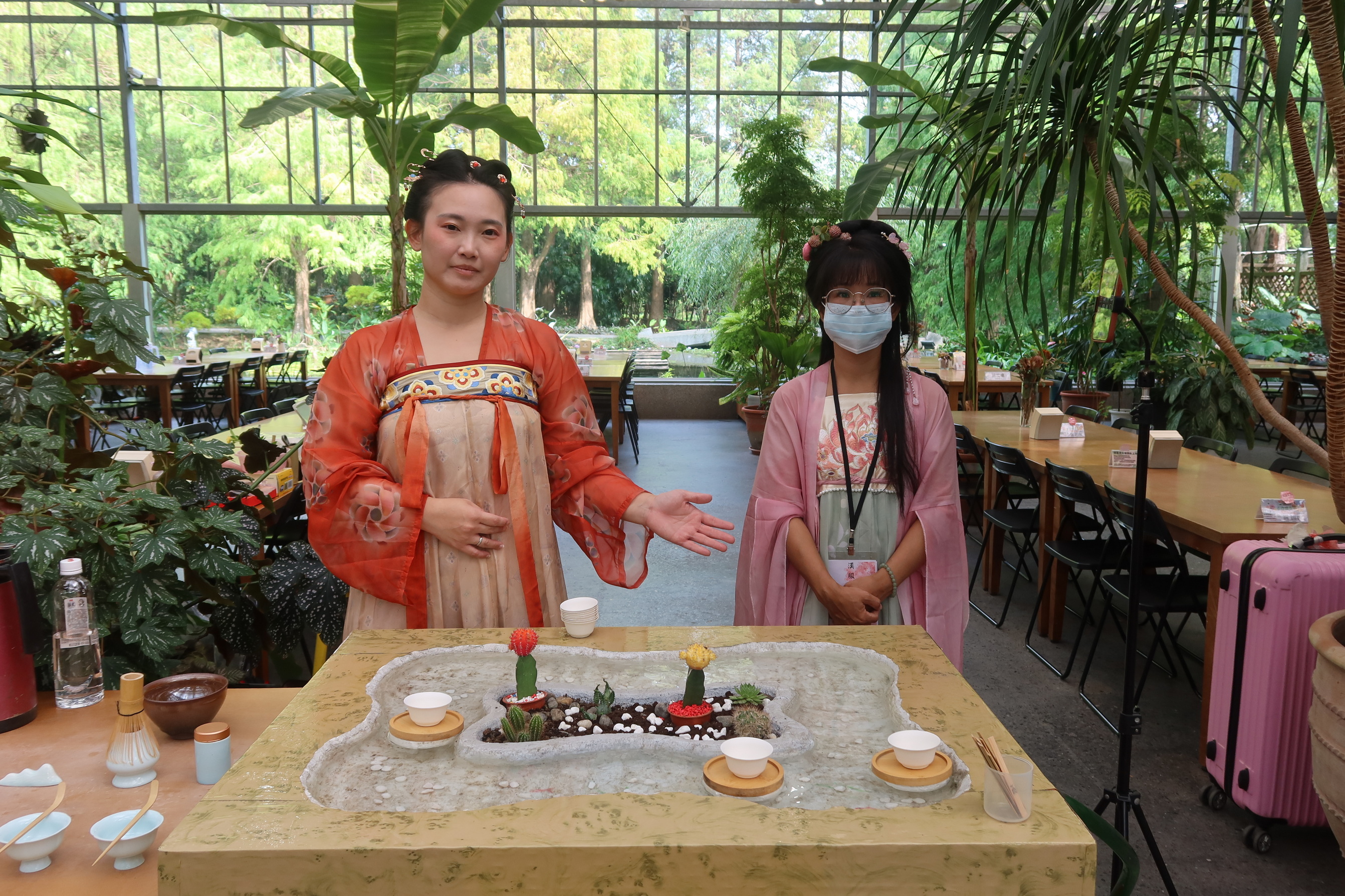 ▲「Open Garden同樂會」將展示田尾最美的商品，歡迎大家攜家帶眷來田尾欣賞花卉，享用花餐品與花茶，一同體驗田尾的花卉魅力。（記者張溎壕攝）