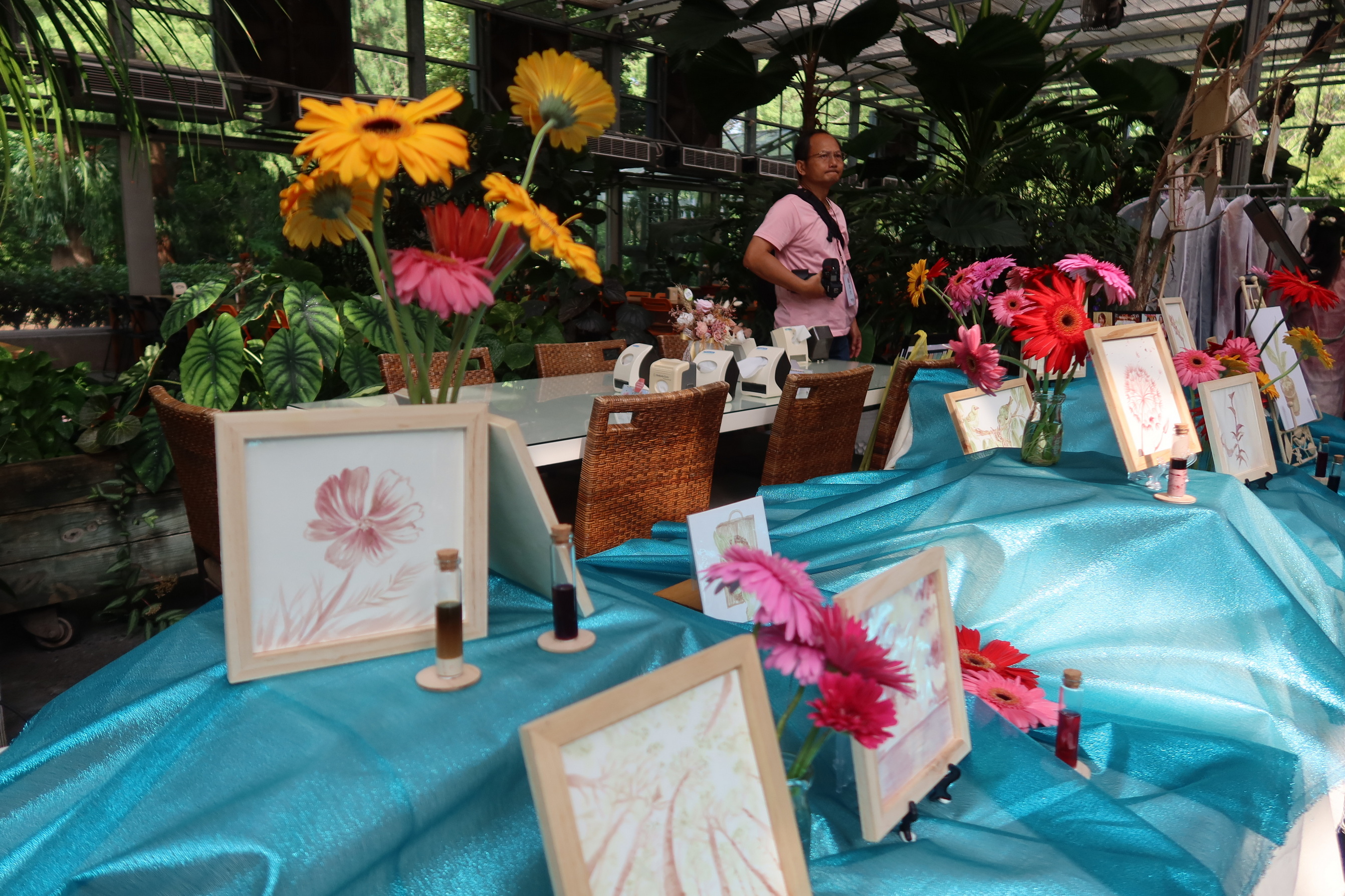 ▲「Open Garden同樂會」將展示田尾最美的商品，歡迎大家攜家帶眷來田尾欣賞花卉，享用花餐品與花茶，一同體驗田尾的花卉魅力。（記者張溎壕攝）