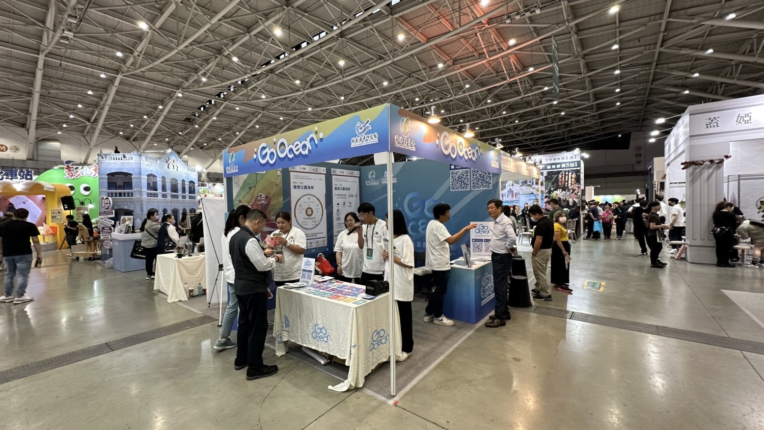 便利安全地「玩海洋」!海委會國際旅展亮相 將海洋帶到一般民眾的視野