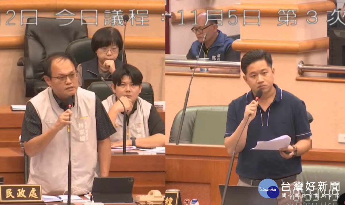 郭定緯認為，提供電動公務機車是市府美意，但若無完善配套，就會讓人困擾。他向市府喊話，應增加每年編列的維修預算／翻攝照片