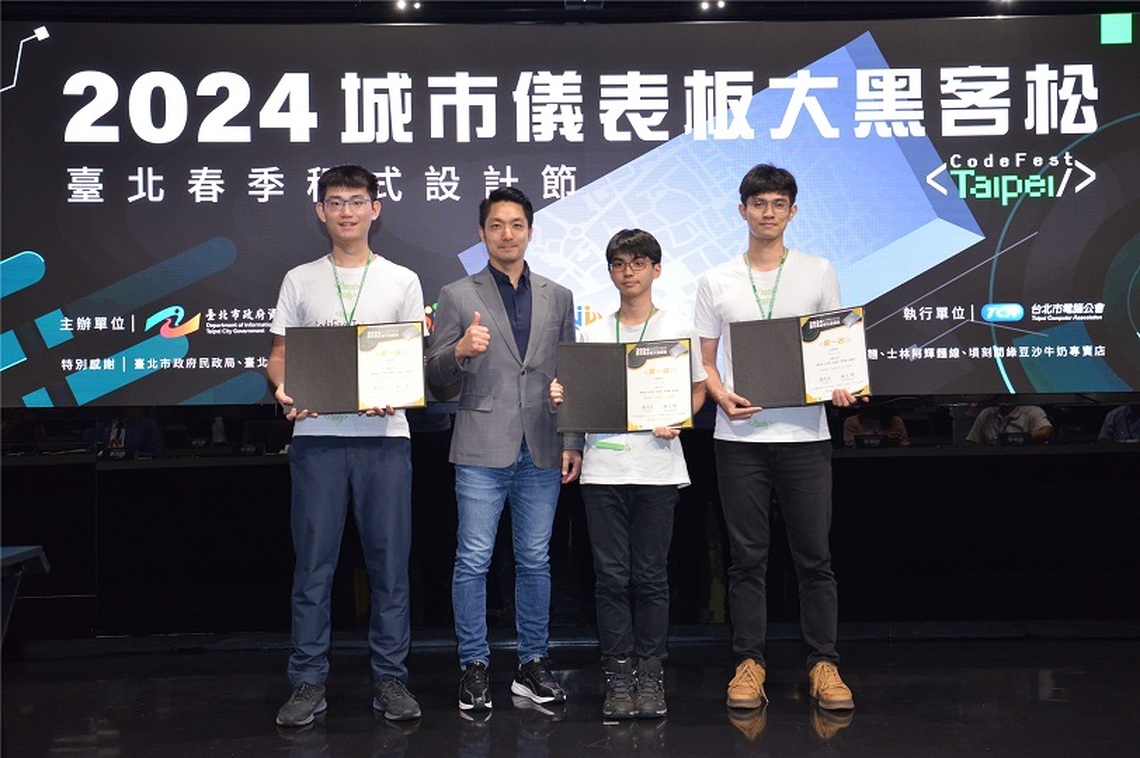 打造未來之都,實現智慧城市 北市府以「數位公共服務新標竿-臺北城市儀表板開放原始碼計畫」榮獲第七屆政府服務獎