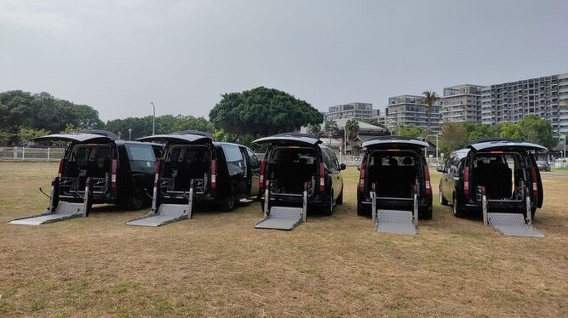 台南5輛新通用計程車服務行動不便者