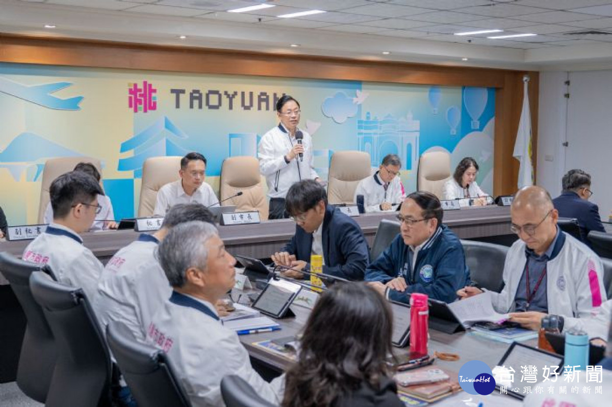 張市長主持市政會議。