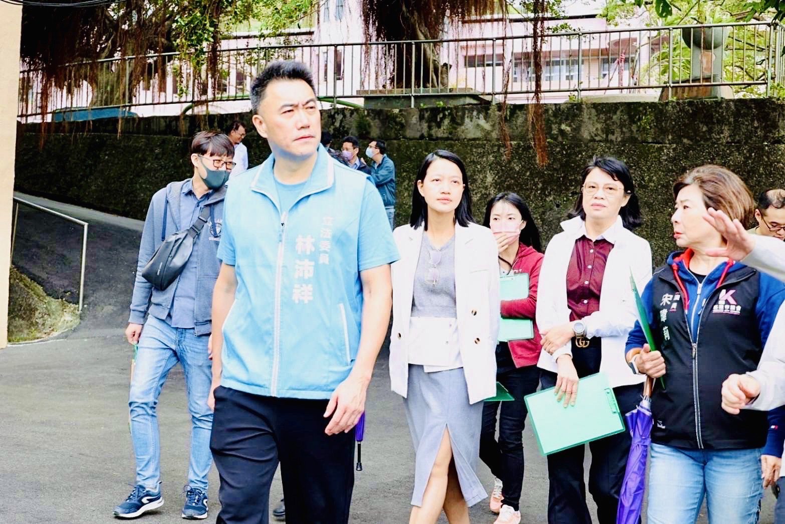 中央地方攜手勘查基隆7所學校 協助師生回復校園安全 中央地方攜手勘查基隆7所學校 協助師生回復校園安全